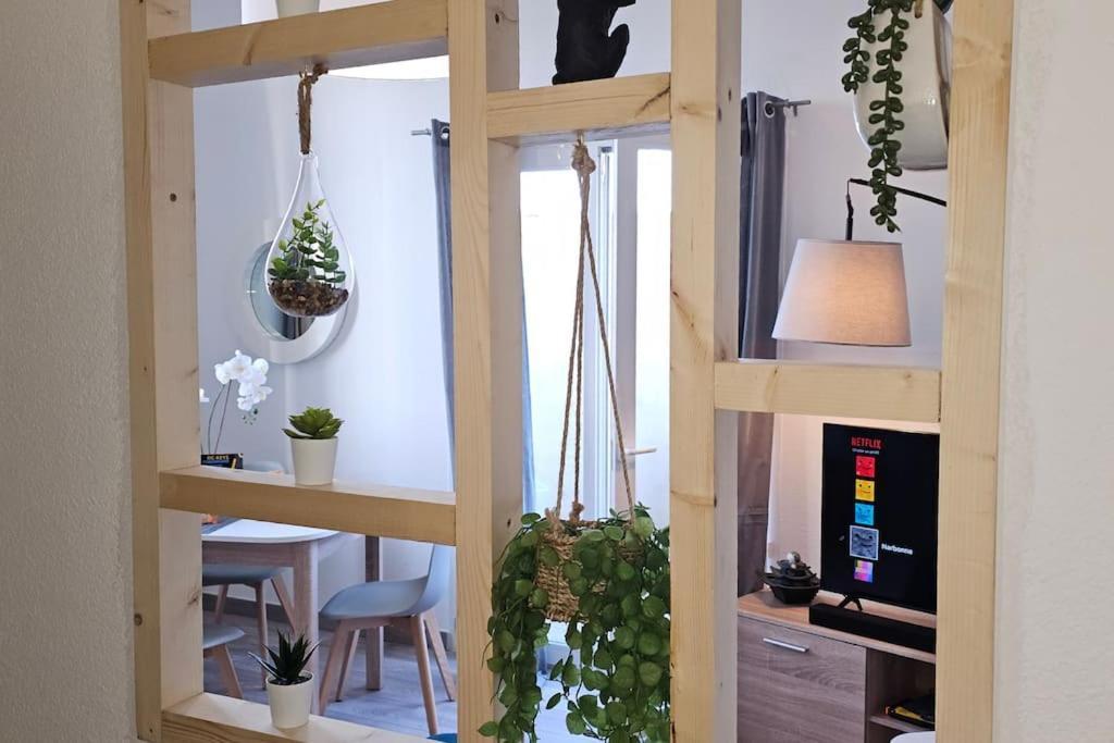 Apartmán L'Orchidee, Proche De La Gare Avec Clim Et Terrasse Narbonne Exteriér fotografie